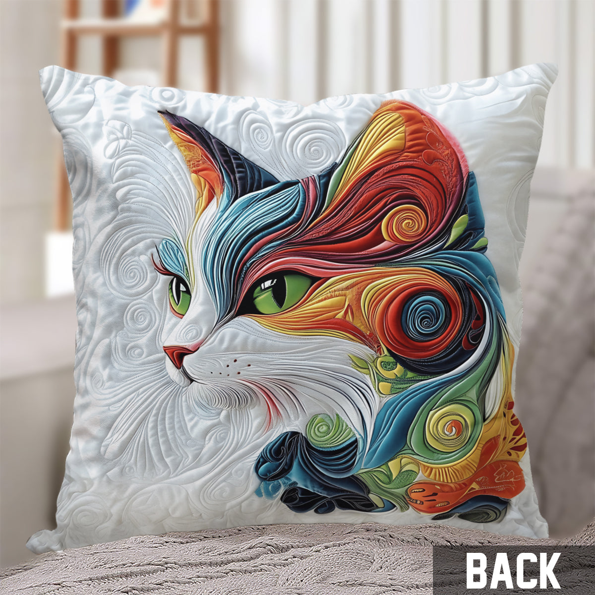 Niedliche Katze - Katzen-Dekokissen