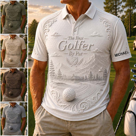 Amour du Golf - Polo de Golf Personnalisé