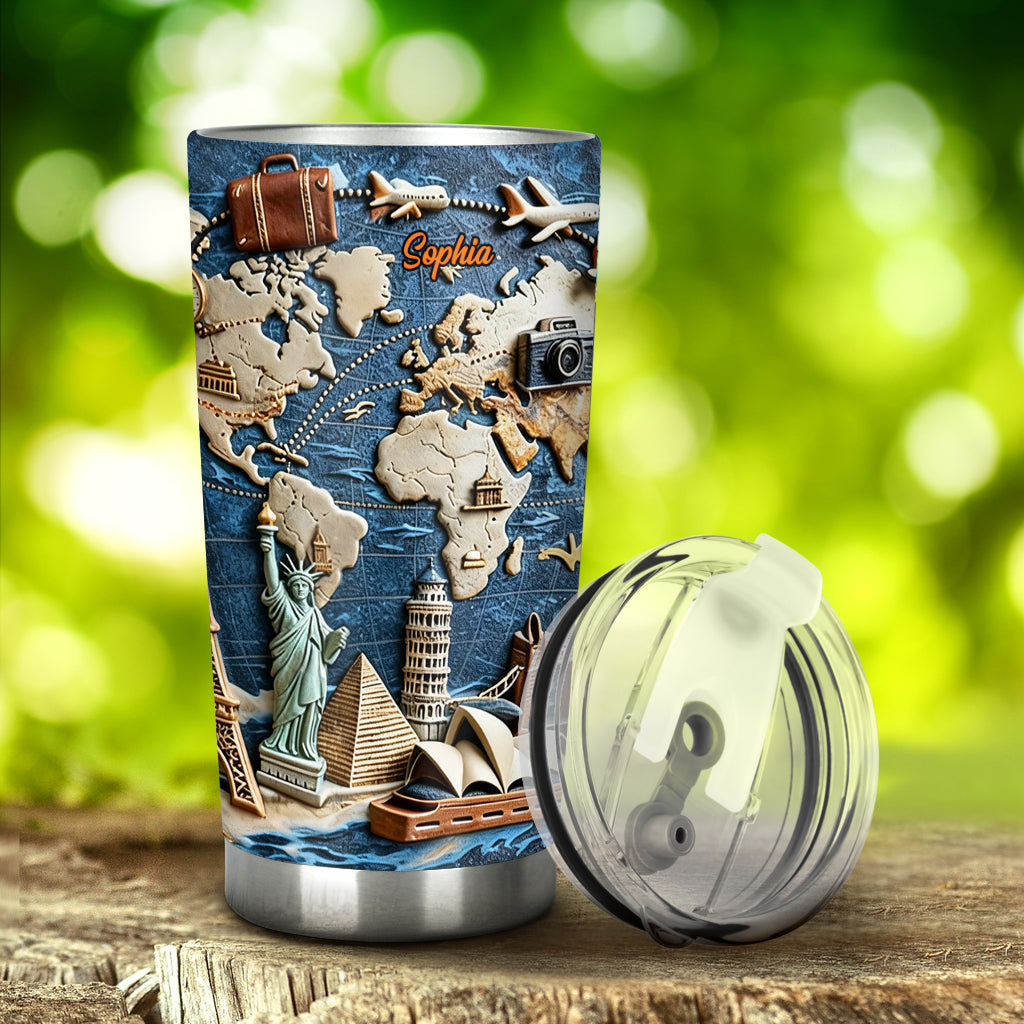 Reiselust – Personalisierter Reisebecher