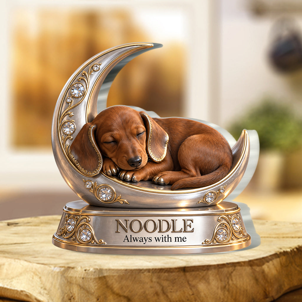 Cadeau Personnalisé pour Amoureux des Chiens - Portrait de Animal de Compagnie, Cadeau Unique pour Parents de Chiens, Mémorial pour Animaux, Plaque Acrylique Personnalisée