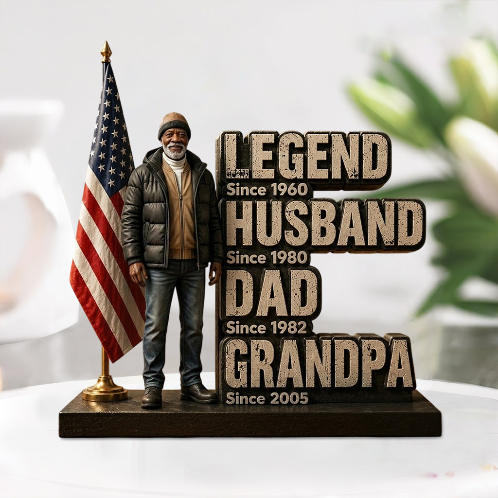 Legendärer Ehemann, Papa, Opa - Personalisierbares Geschenk zum Vatertag
