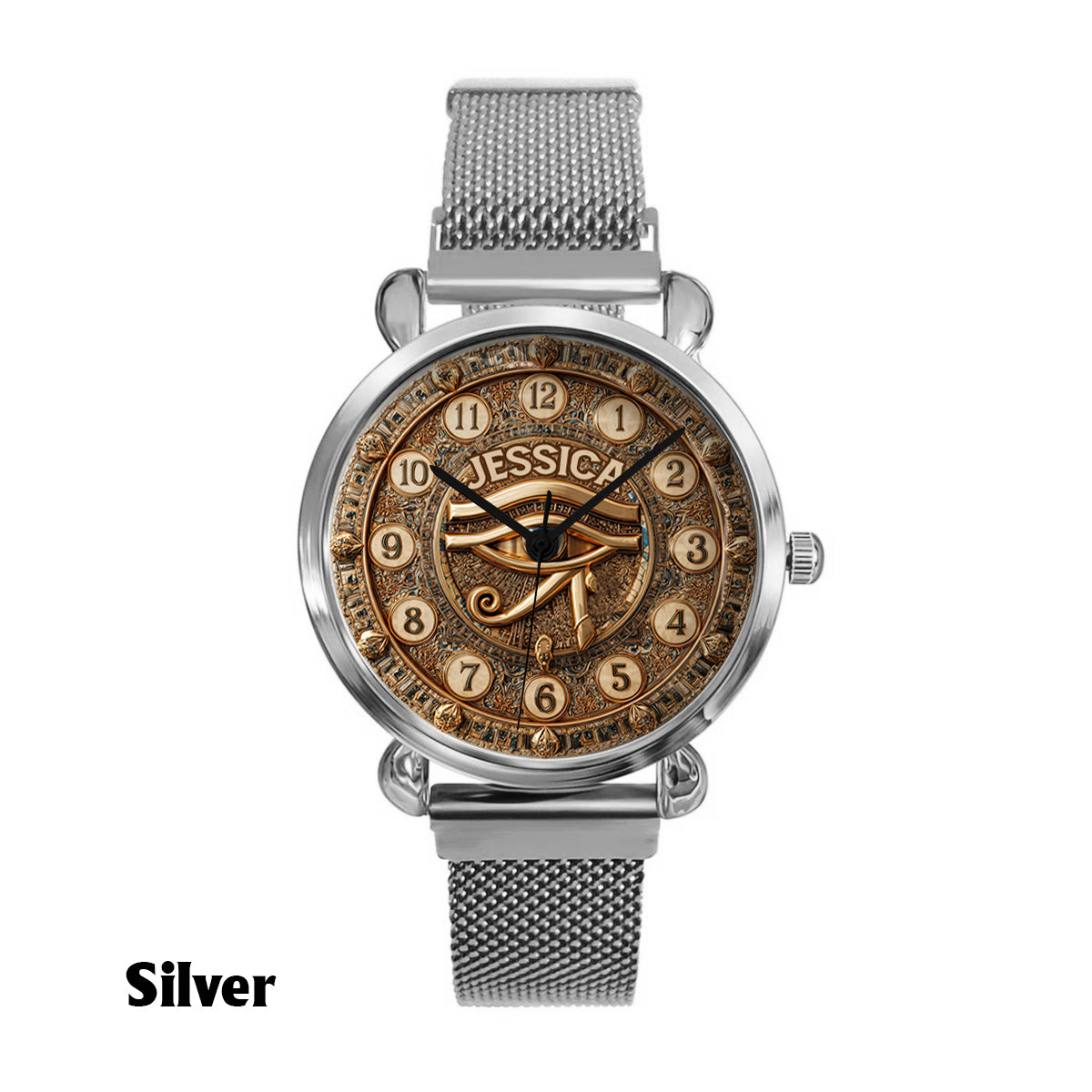 Égypte antique - Montre-bracelet personnalisée pour femme sur le thème de l'Égypte antique
