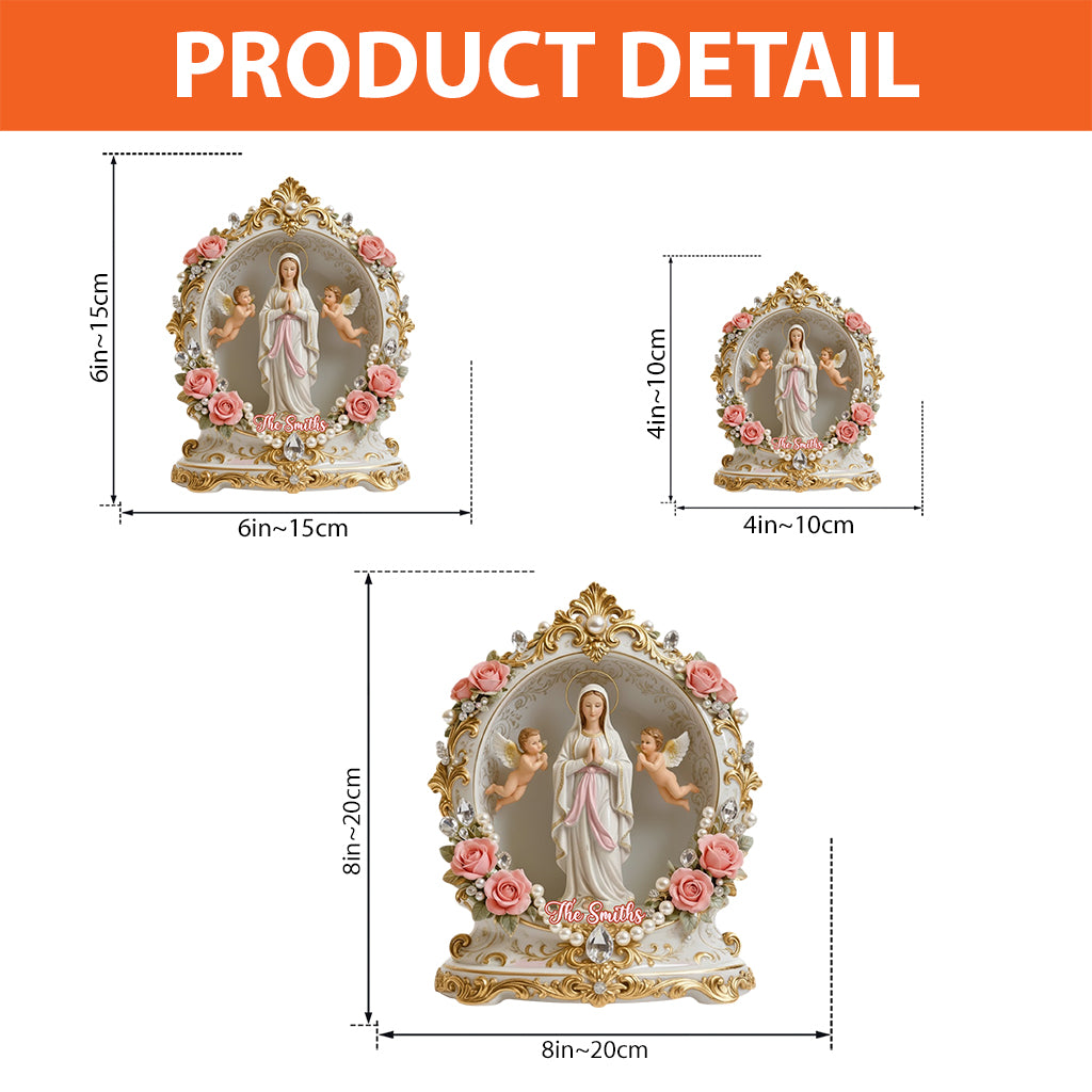 Glaube – Personalisierte christliche Acrylplakette in individueller Form