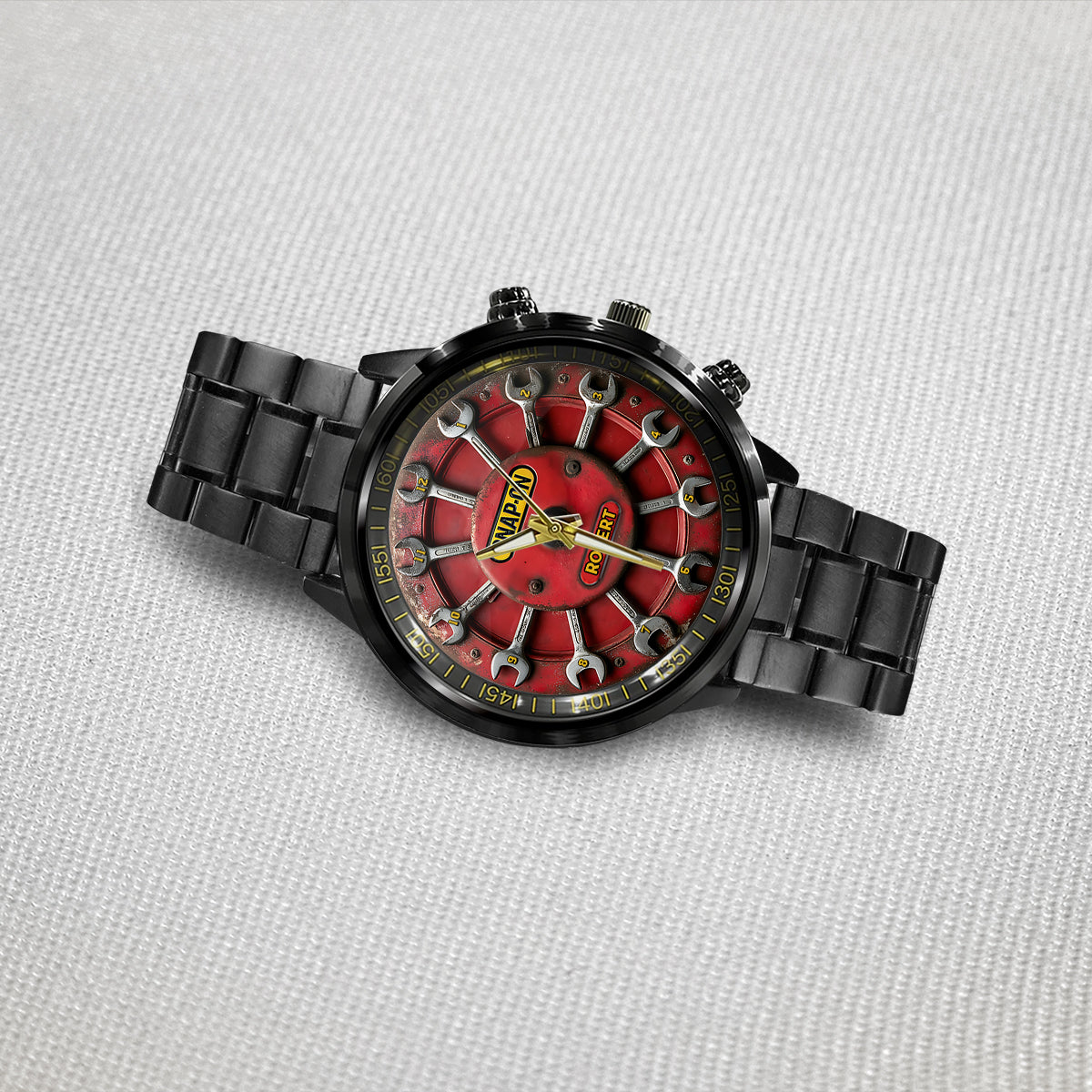 Zeit zum Anklicken – Personalisierte mechanische Handuhr