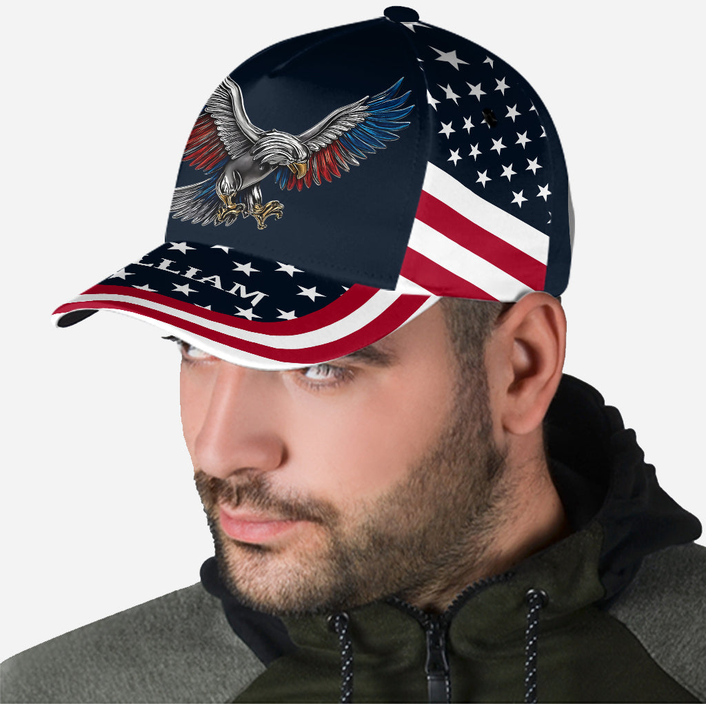 Casquette classique personnalisée Freedom Strong Eagle - Fête de l'Indépendance/4 juillet