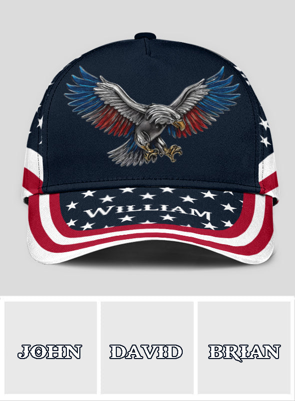 Casquette classique personnalisée Freedom Strong Eagle - Fête de l'Indépendance/4 juillet