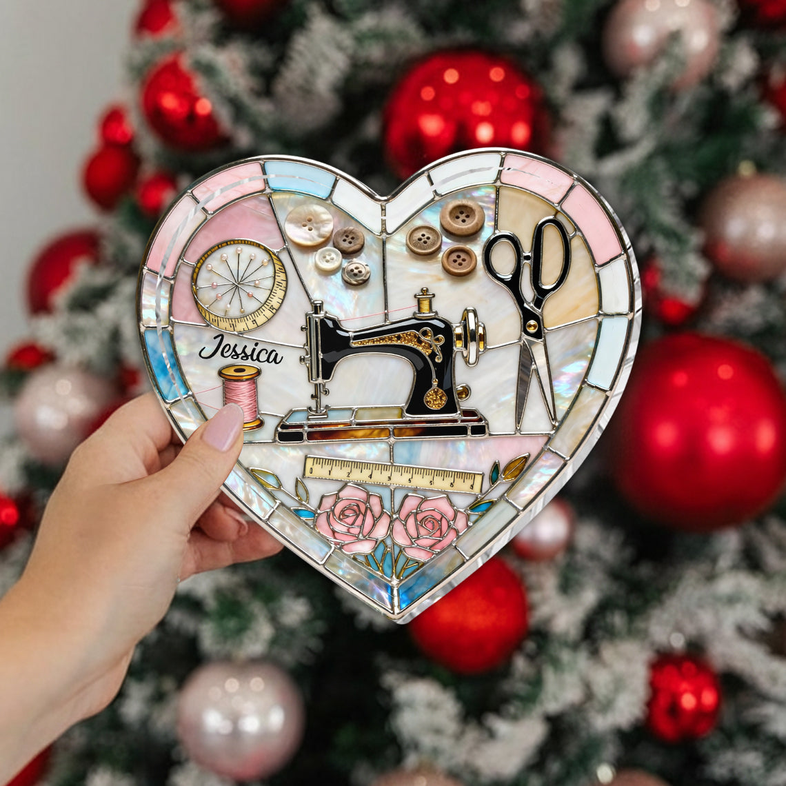 Passionnée de couture - Plateau de rangement personnalisé pour tous vos accessoires de couture