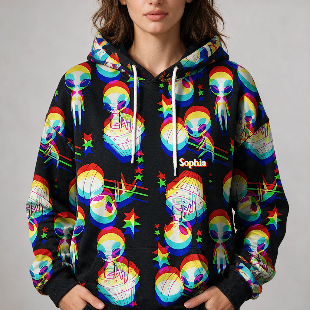 Aliens - Chemise Personnalisée Alien Tout Imprimé