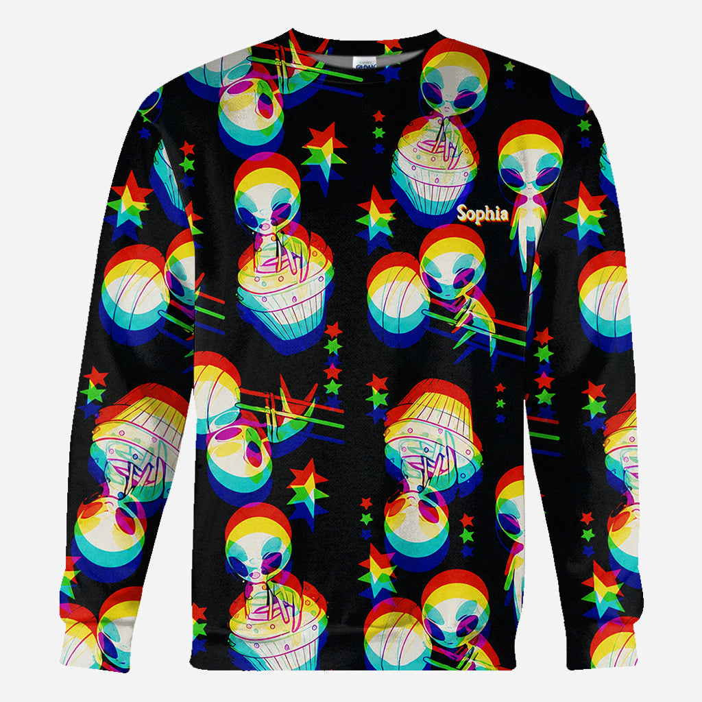 Aliens - Chemise Personnalisée Alien Tout Imprimé