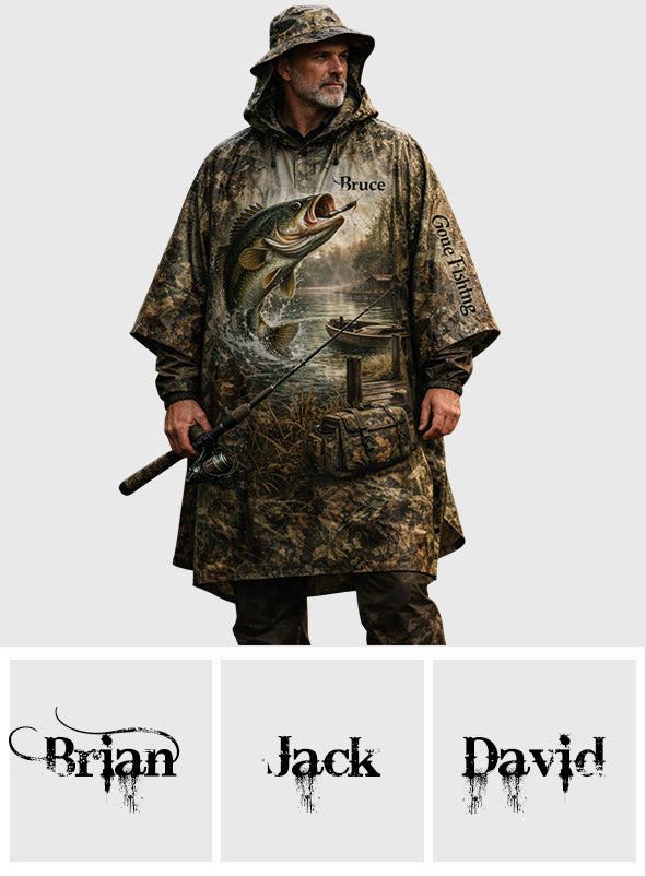 Angelbegeistert? – Personalisierter Angel-Regenponcho
