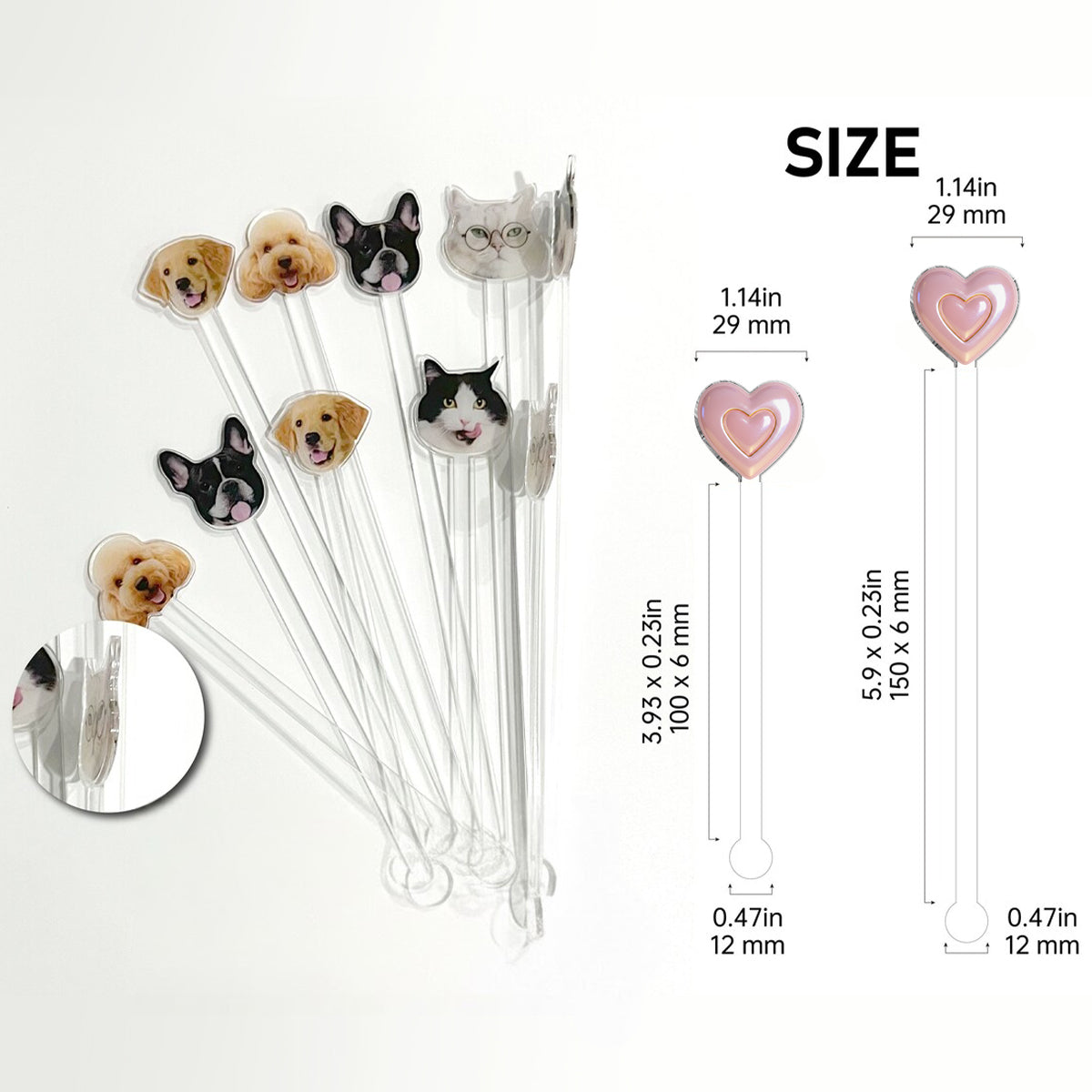 Love Make Up, Make Up Artist - Personalized Makeup Set Accent Mug with Acrylic Stirrers