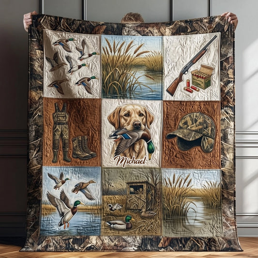 Entenjagd - Personalisierte Jagddecke