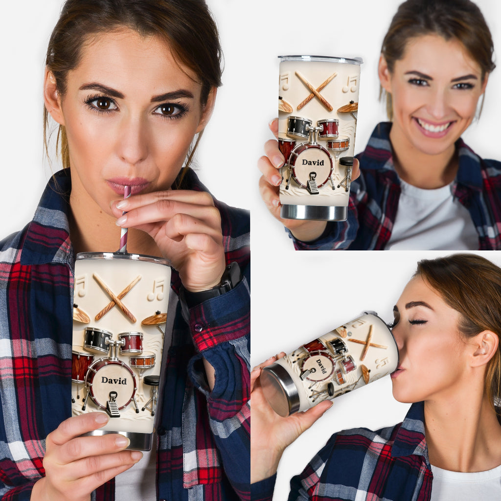 Fantastischer Schlagzeuger – personalisierter Schlagzeuger-Becher