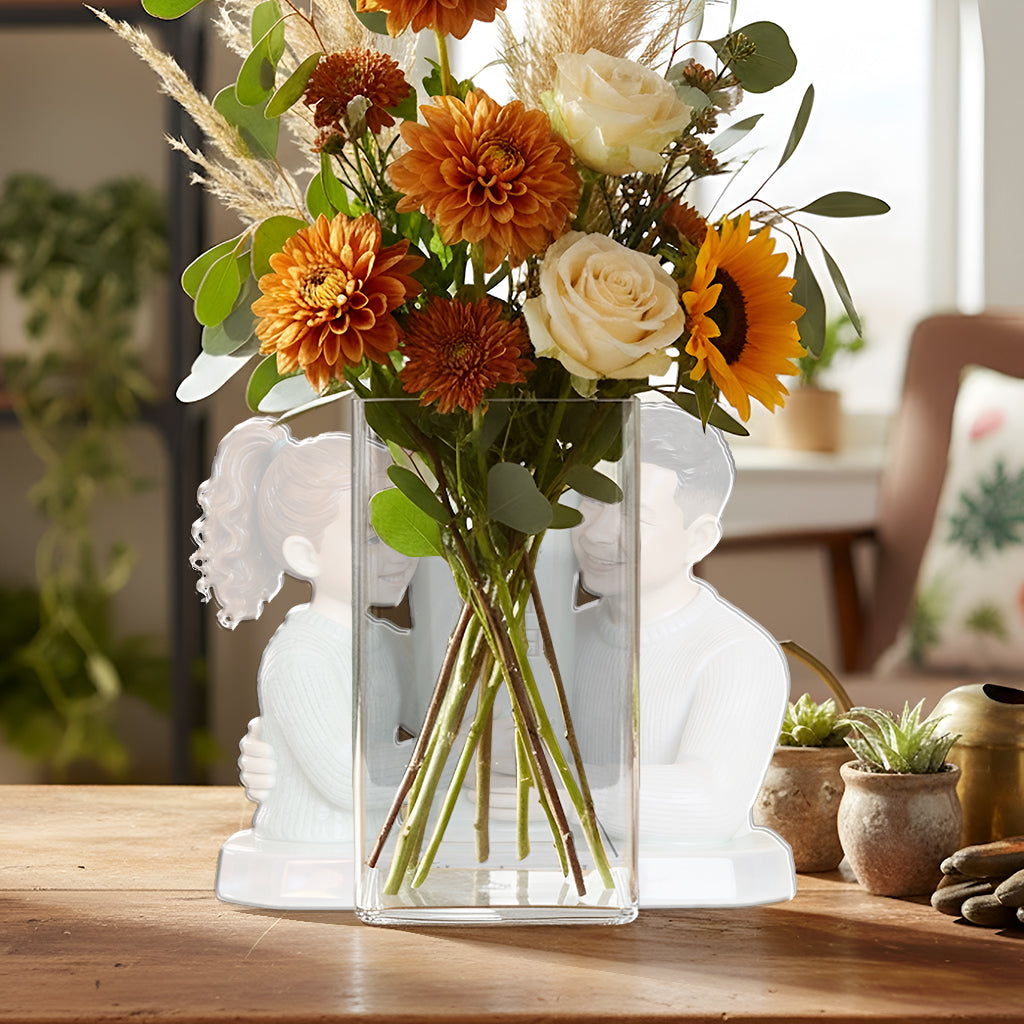 Vatertags-Planter - Geschenke für Papa, Opa - Personalisierter Acryltopf