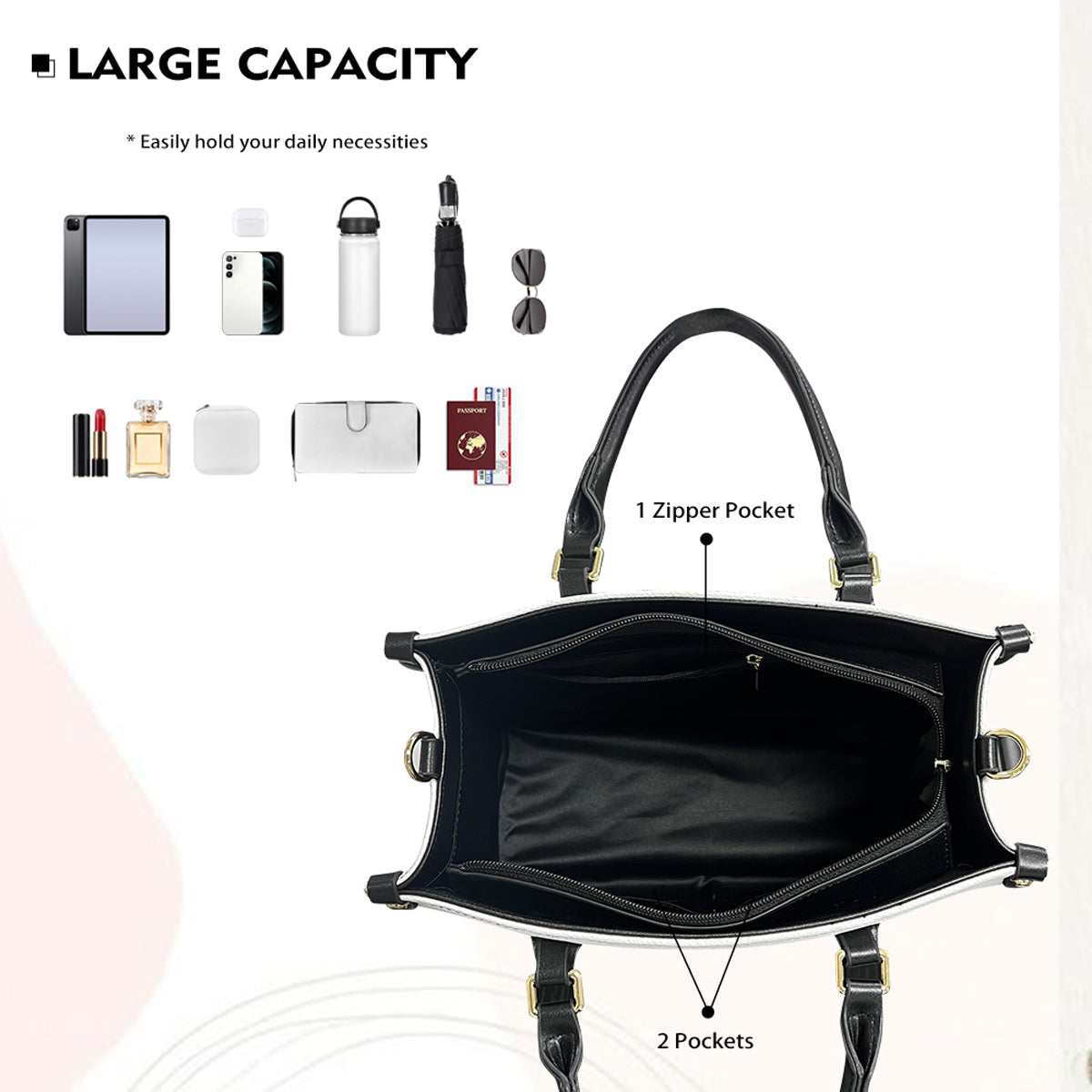 Find Out - Personalized Skull Leather Handbag