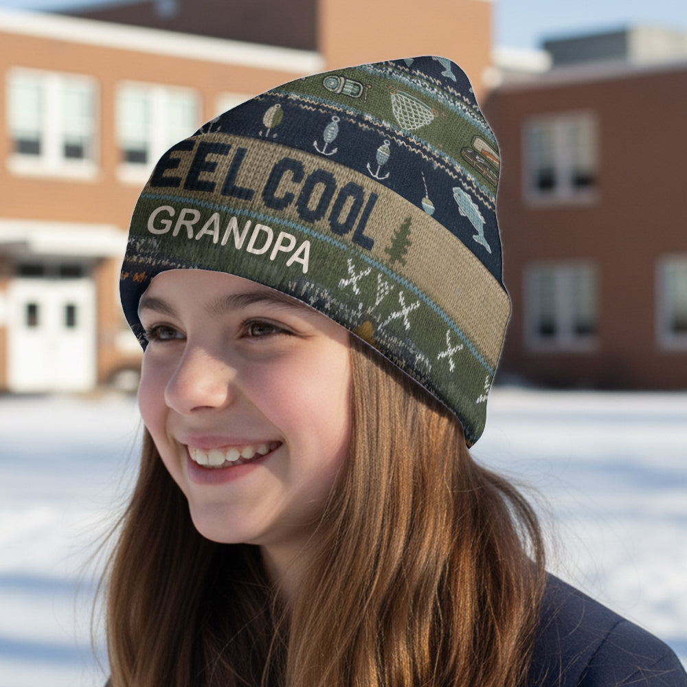 Grand-père cool - Bonnet de pêche personnalisé