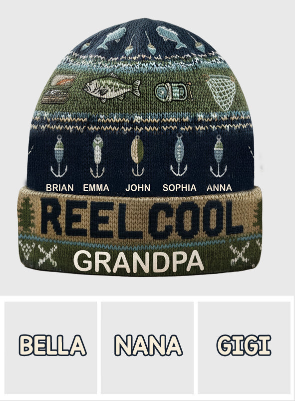 Grand-père cool - Bonnet de pêche personnalisé