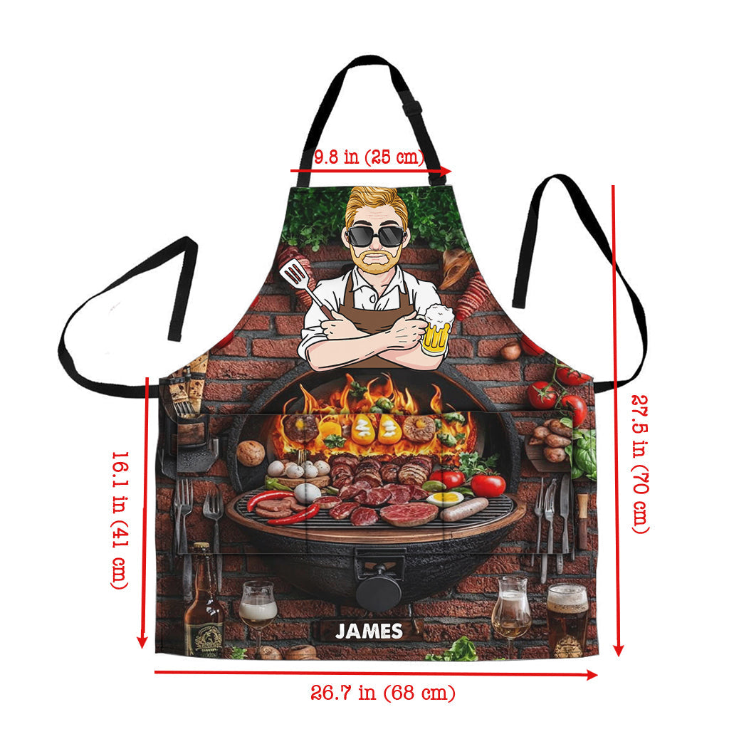 The Grillfather - Personalized Father Apron