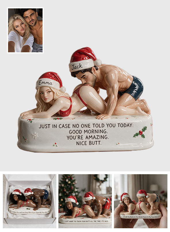 Nice Butt - Personalized Spicy Couple 3D Plaque