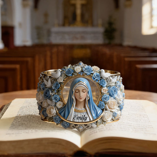 Himmlische Gnade - Personalisierbares Christliches Armreif