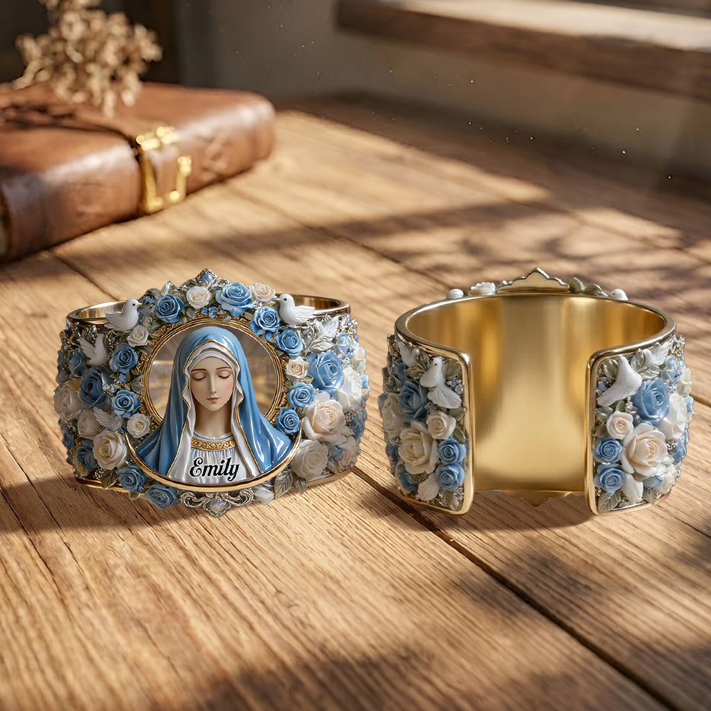 Himmlische Gnade - Personalisierbares Christliches Armreif