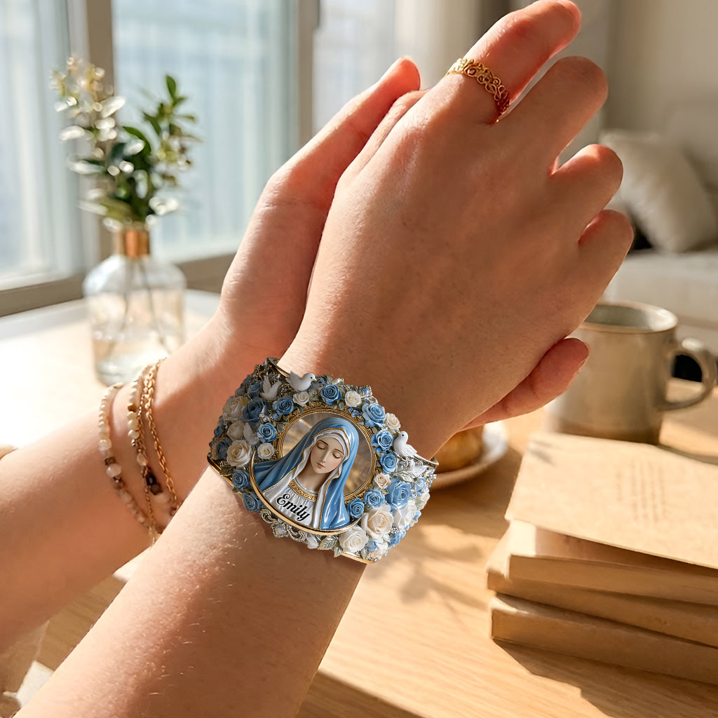 Himmlische Gnade - Personalisierbares Christliches Armreif