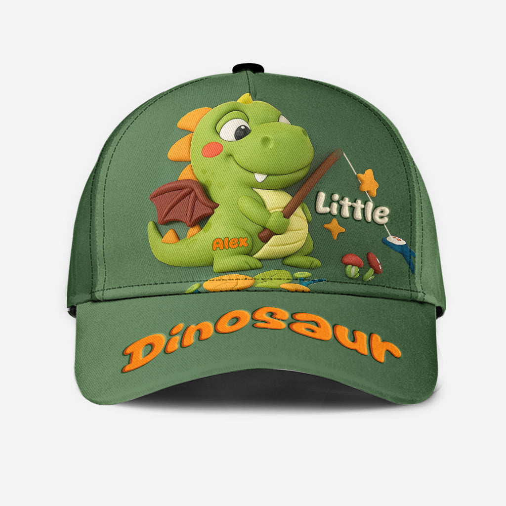 Cadeau mignon pour enfants sur le thème des dinosaures - Casquette classique personnalisée pour enfant
