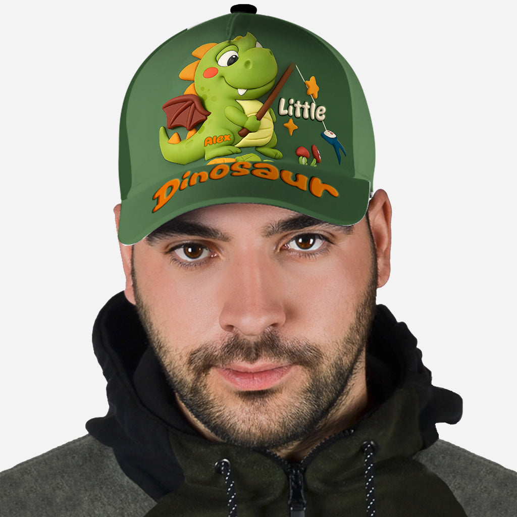 Cadeau mignon pour enfants sur le thème des dinosaures - Casquette classique personnalisée pour enfant