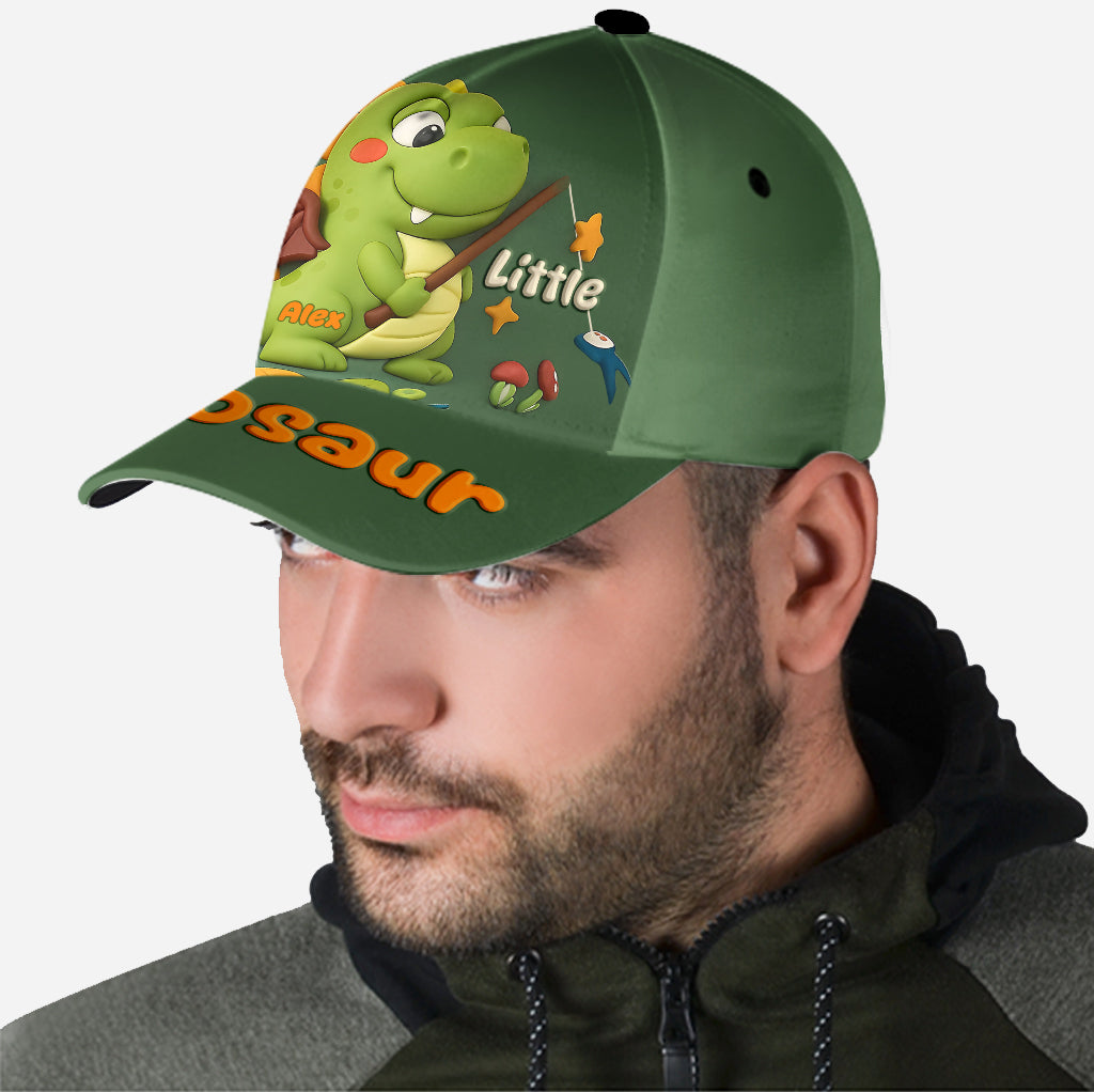 Cadeau mignon pour enfants sur le thème des dinosaures - Casquette classique personnalisée pour enfant
