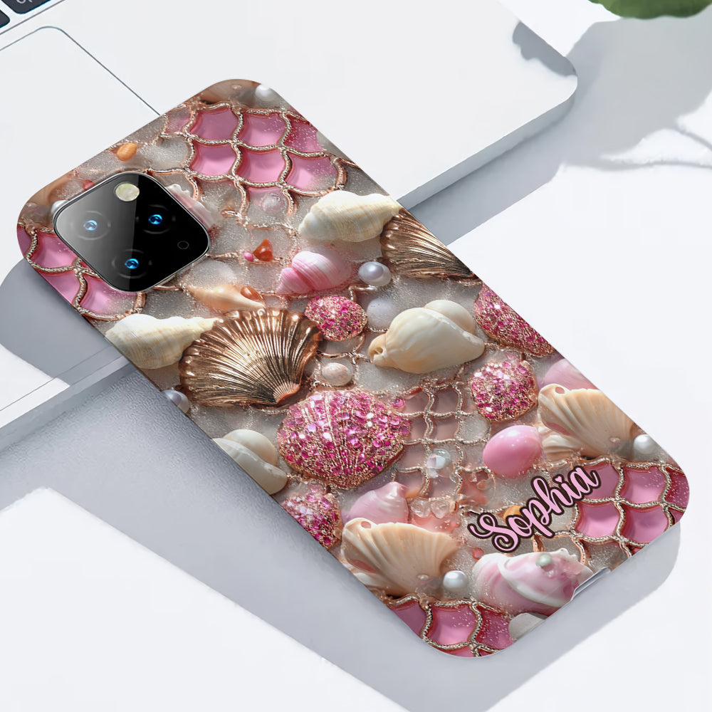 Liebe zum Meer – Personalisierte Handyhülle für Meeresliebhaber mit vollflächigem Aufdruck