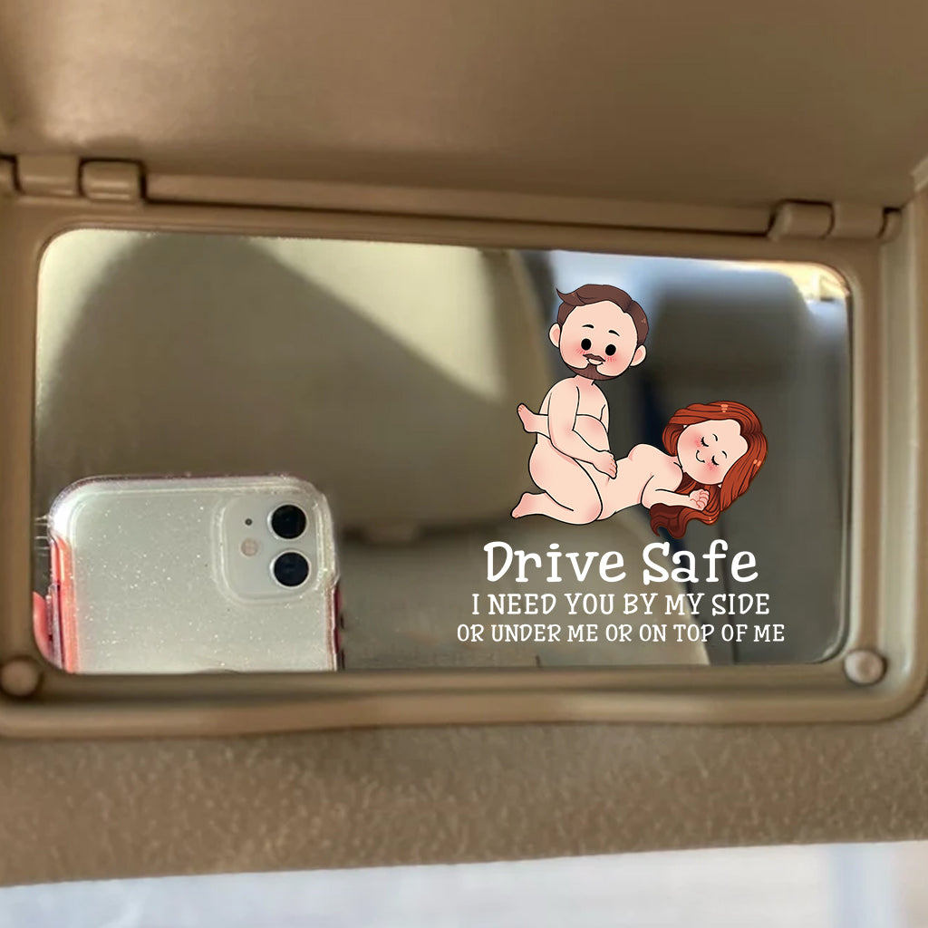 Naughty Naughty - gift for husband, wife - Personalized Decal Die Cut