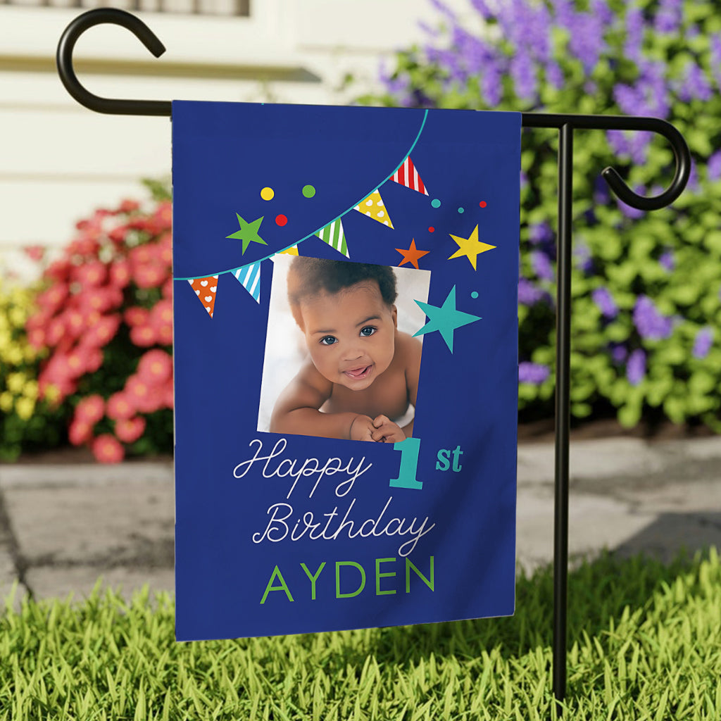 Happy Birthday - Personalized Birthday Ceramic Round Plate