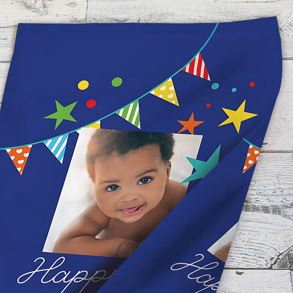 Happy Birthday - Personalized Birthday Ceramic Round Plate