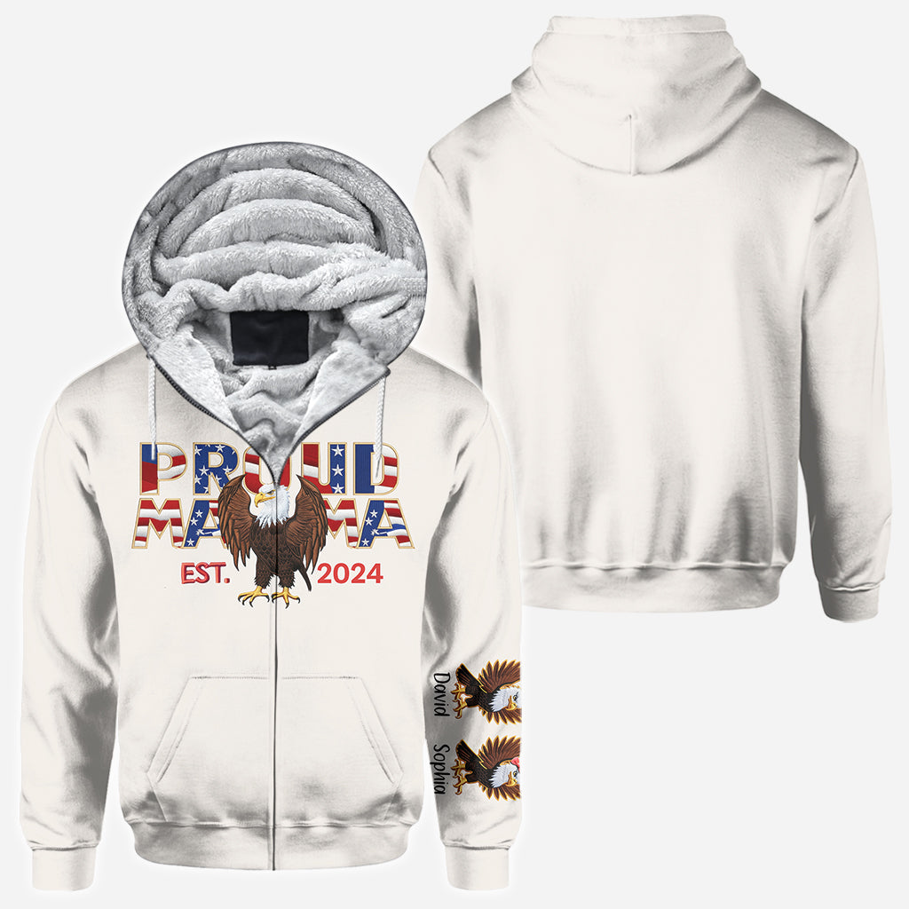 Proud Mama - Personalized Mother All Over Shirt