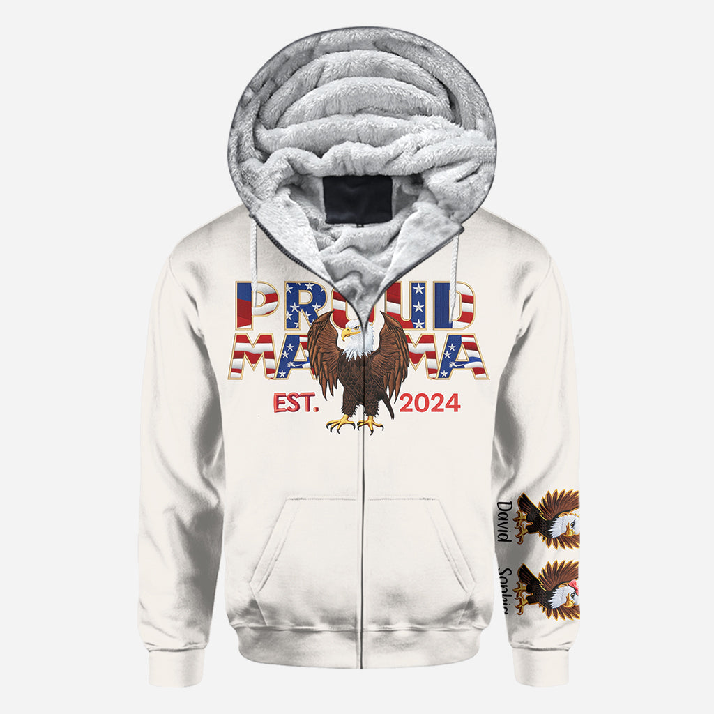 Proud Mama - Personalized Mother All Over Shirt