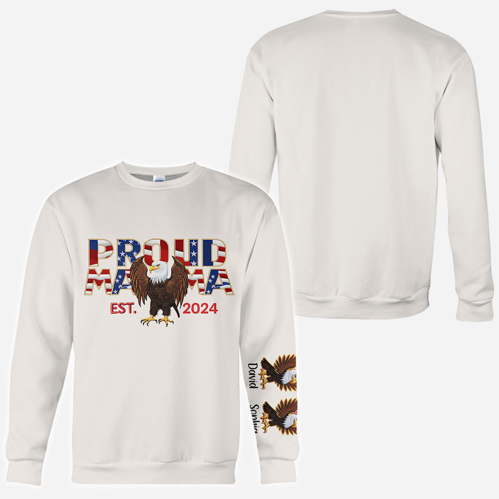 Proud Mama - Personalized Mother All Over Shirt