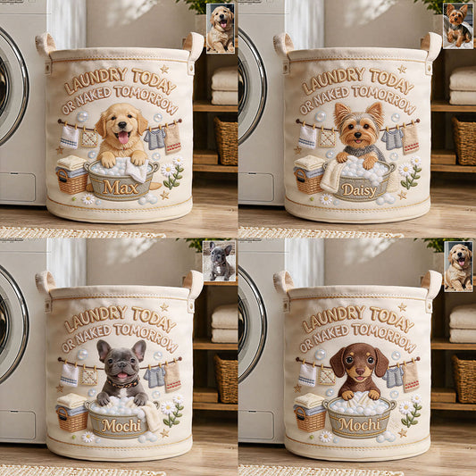 Laundry Basket - Personalized Dog Storage Basket