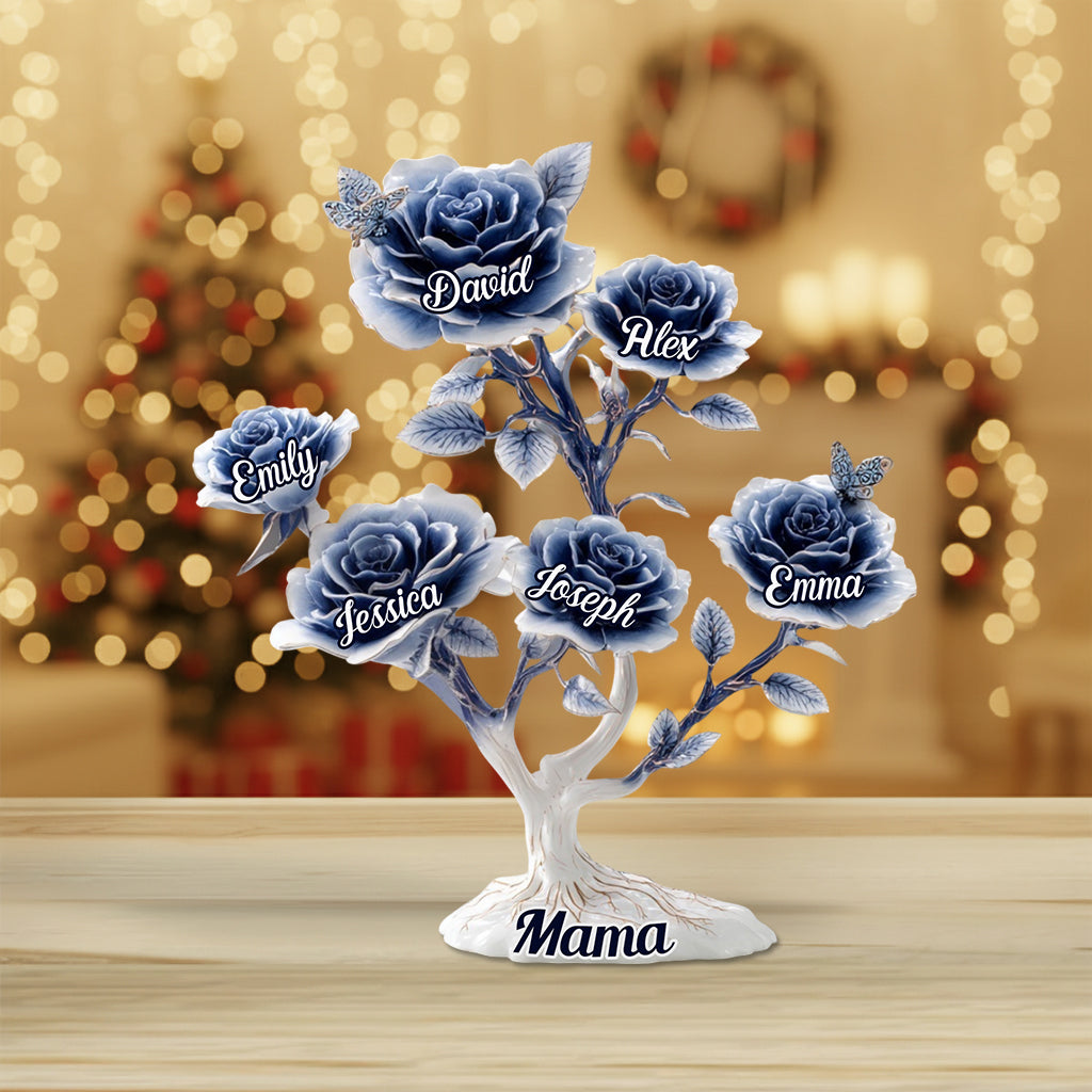 Mom Grandma Garden - Personalized Mother Custom Shaped Acrylic Plaque