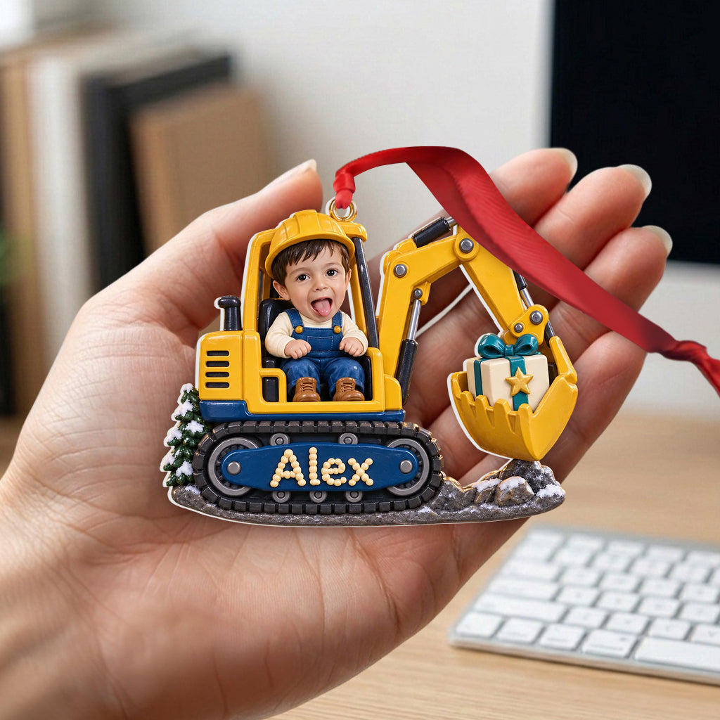 Christmas Gift for Kids, Christmas Decor - Personalized Kid Premium 3D Ornament
