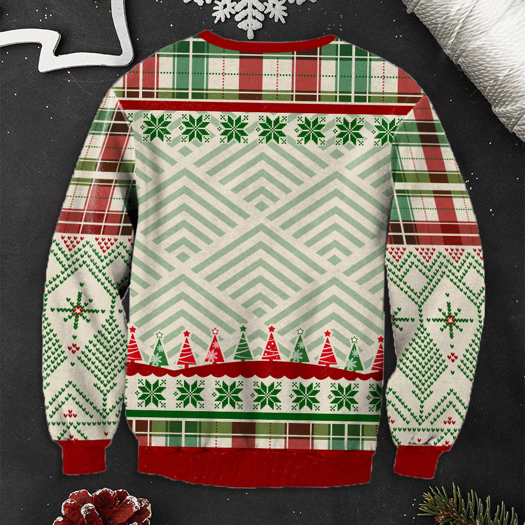 I Love My Girlfriend - Personalized Couple Ugly Sweater