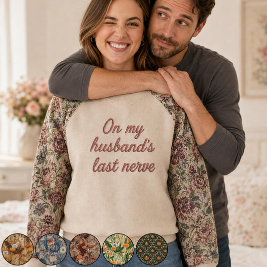 On My Boyfriend's Last Nerve - Personalized Couple All Over Shirt