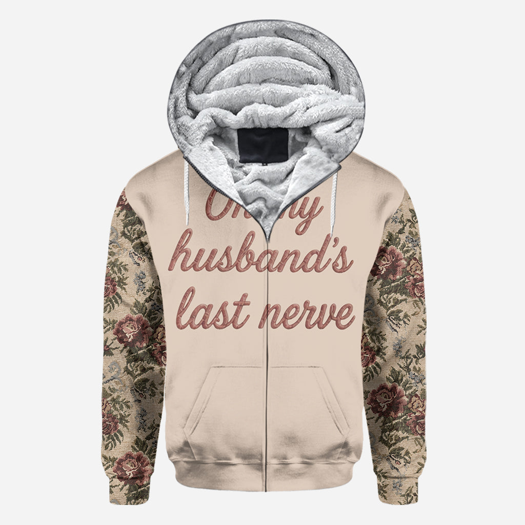On My Boyfriend's Last Nerve - Personalized Couple All Over Shirt