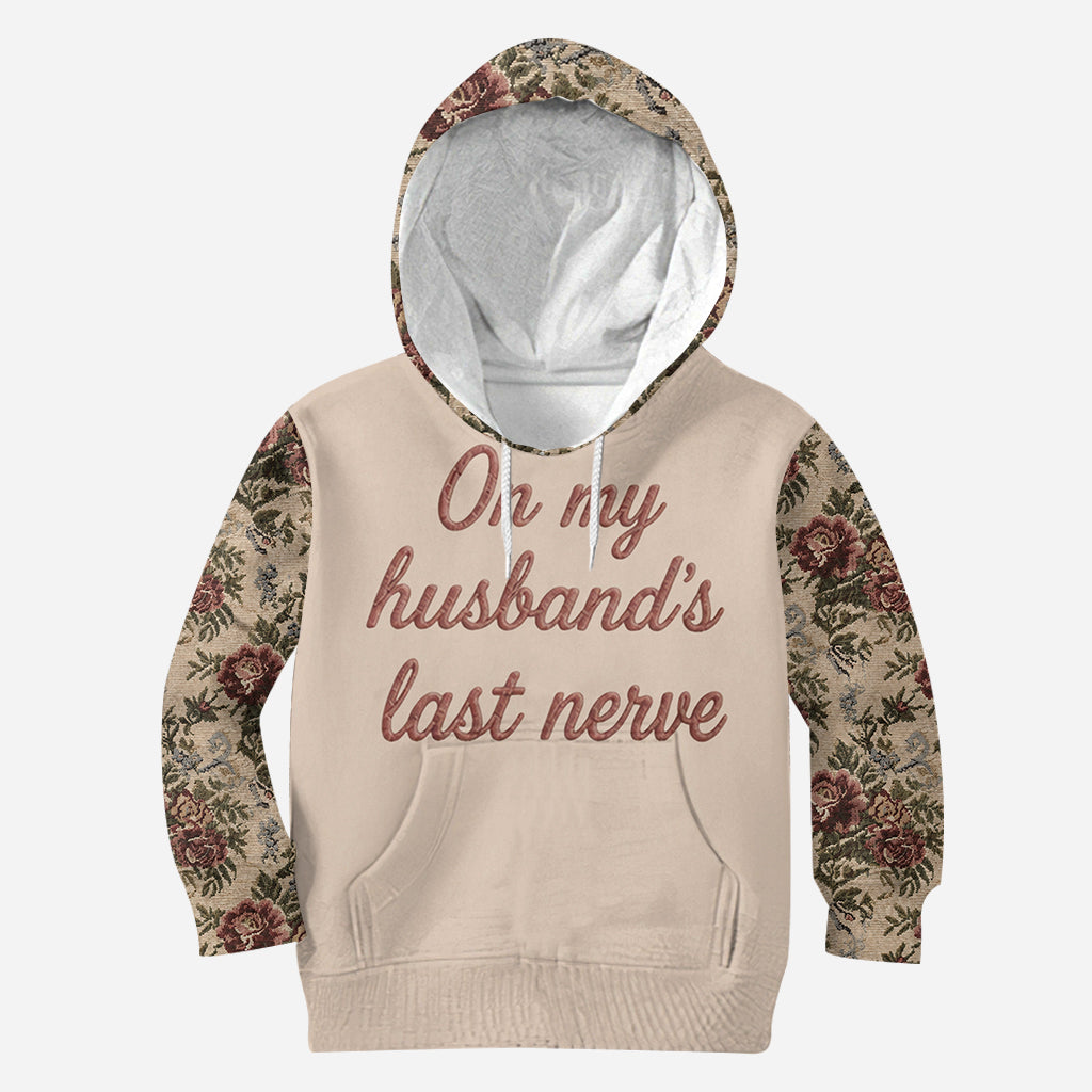 On My Boyfriend's Last Nerve - Personalized Couple All Over Shirt