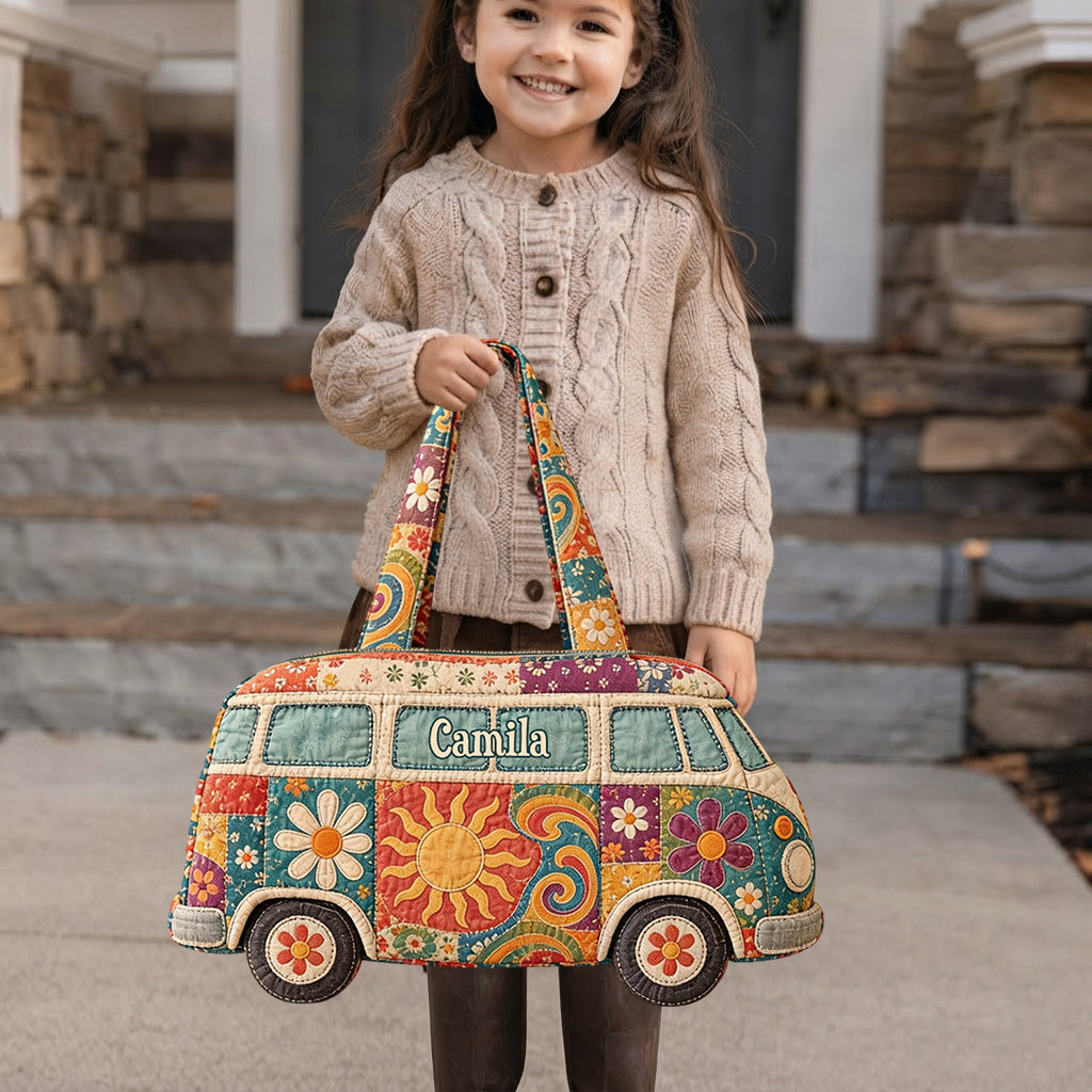 Free Soul - Personalized Hippie Custom Shape Tote Bag
