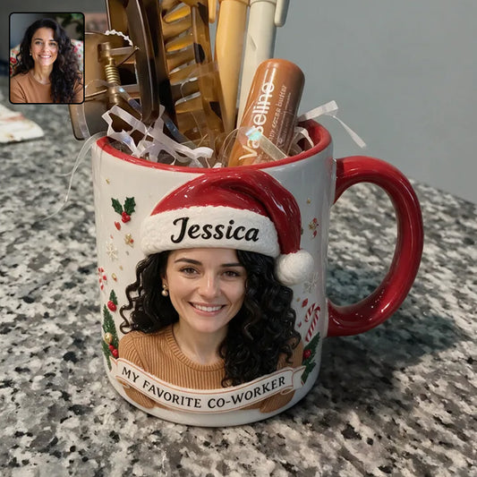 Das beste Weihnachtsgeschenk für Kollegen - Personalisierte 3D-gedruckte Accent-Tasse