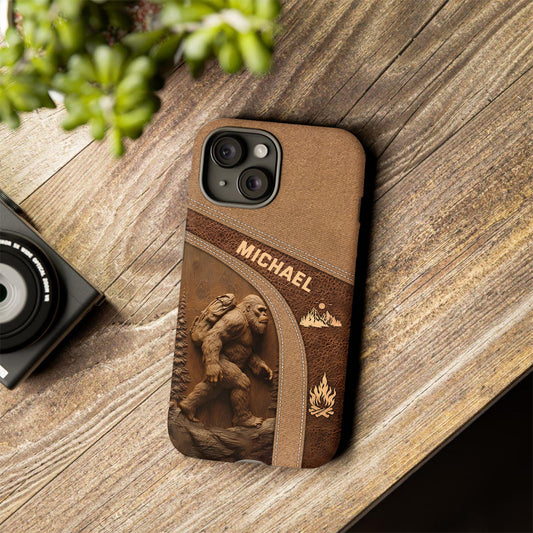 Sasquatch - Personalisierte Handyhülle mit Wandermotiv und Volldruck