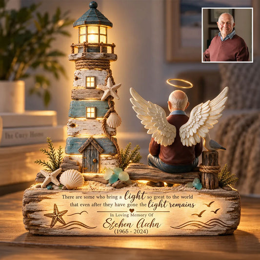 You Light Will Always Remains - Personalized Memorial Acrylic LED Night Light