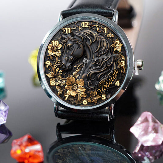Love Horses - Personalized Horse Hand Watch