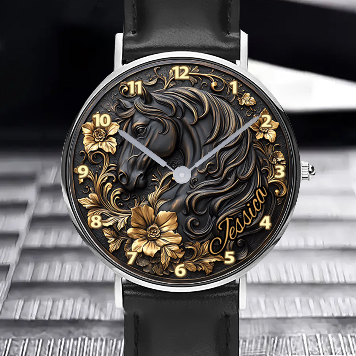Love Horses - Personalized Horse Hand Watch
