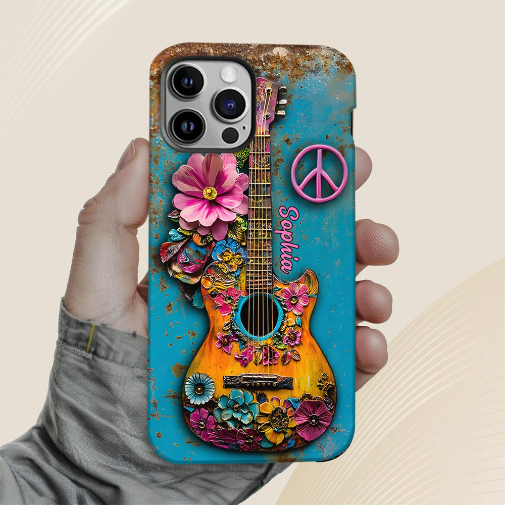 Coque de téléphone personnalisée Hippie Soul - Motif hippie intégral